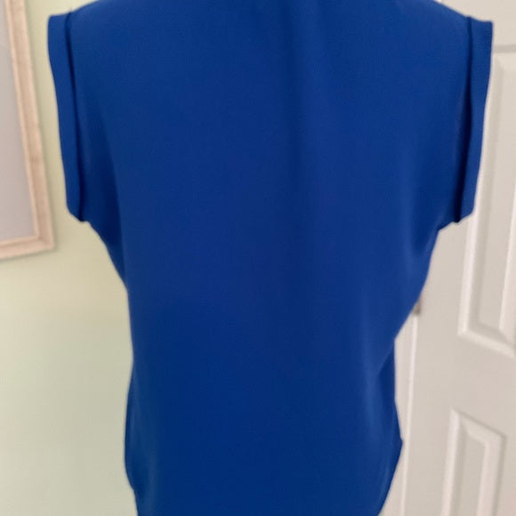 ABS by Allen Schwartz Royal blue s/s tank