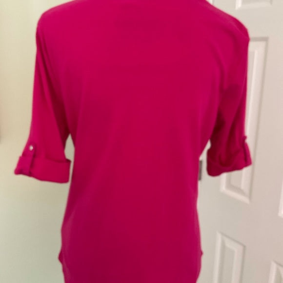Croft & Barrow pink top