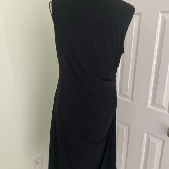 Ronni Nicole black dress