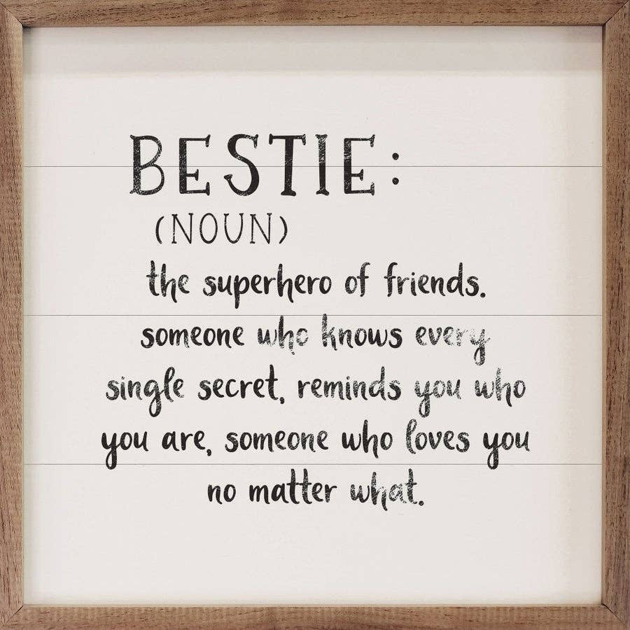 Kendrick Home - Bestie Definition White
