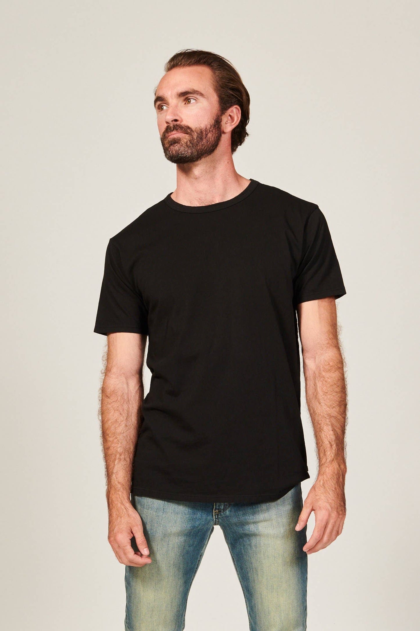 Rustic Dime - Dime Curved Tee | Black