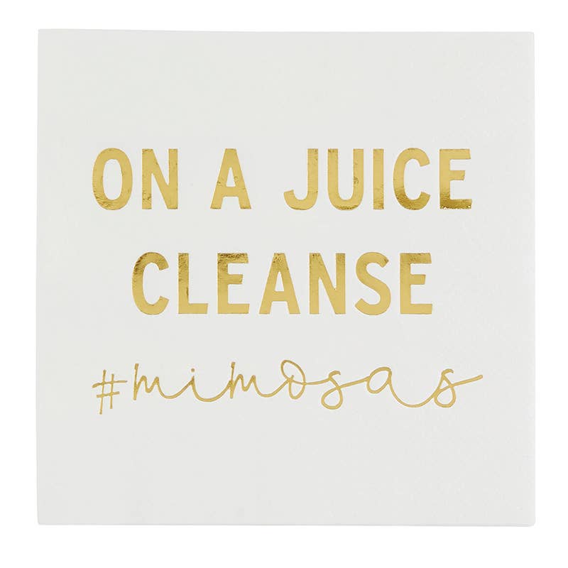 Creative Brands - Cocktail Napkin - Juice Cleanse