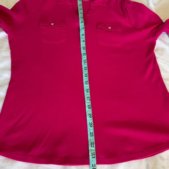 Croft & Barrow pink top