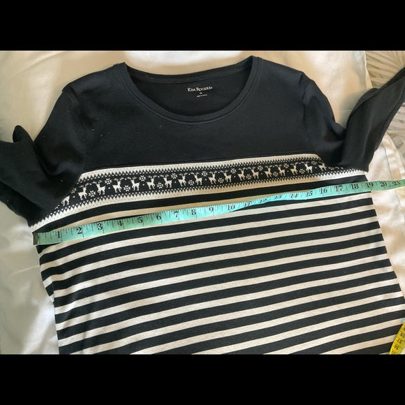 Kim Rogers holiday shirt