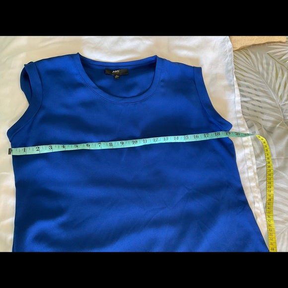 ABS by Allen Schwartz Royal blue s/s tank