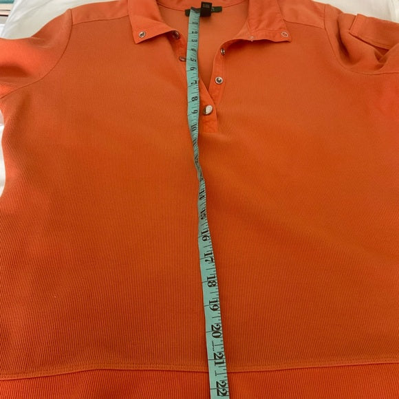 Ralph Lauren orange pullover top
