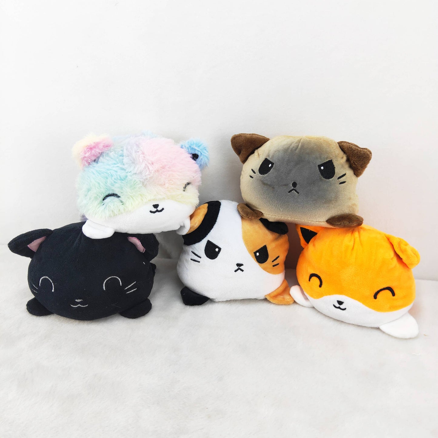 JSBlueRidge Toys - Reversible Cat Plush Toy – The Perfect Companion for Kids