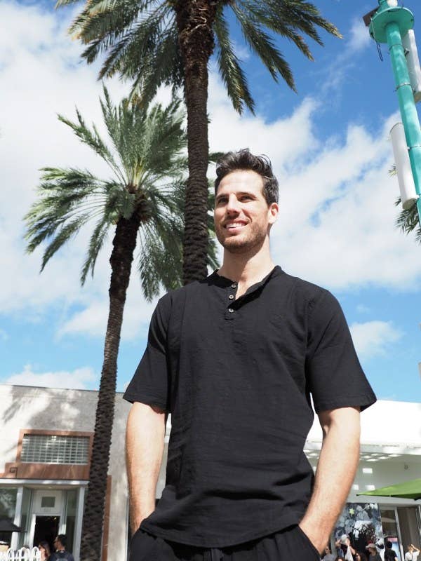 Cotton Natural - Curl Black Shirt