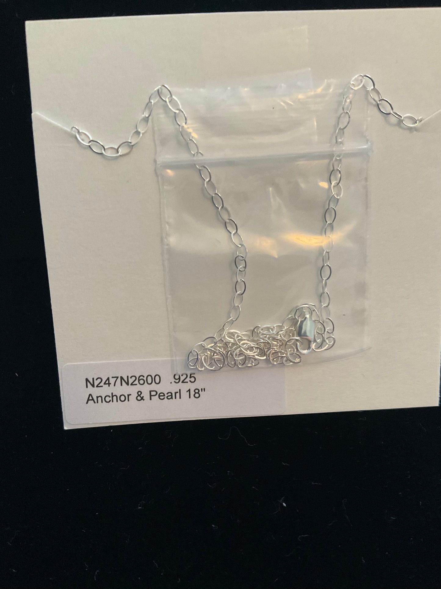 You are the Anchor in my Waves Necklace