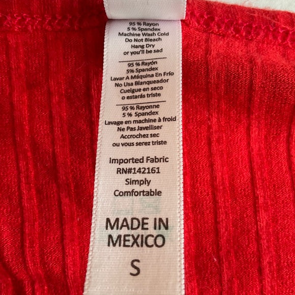 LuLaRoe red top