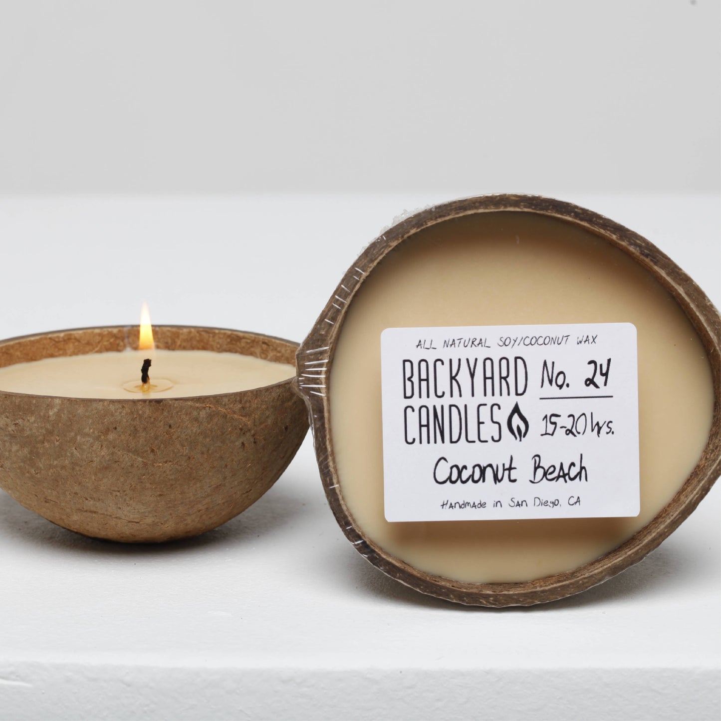 Backyard Candles - No. 24 | Coconut Beach
