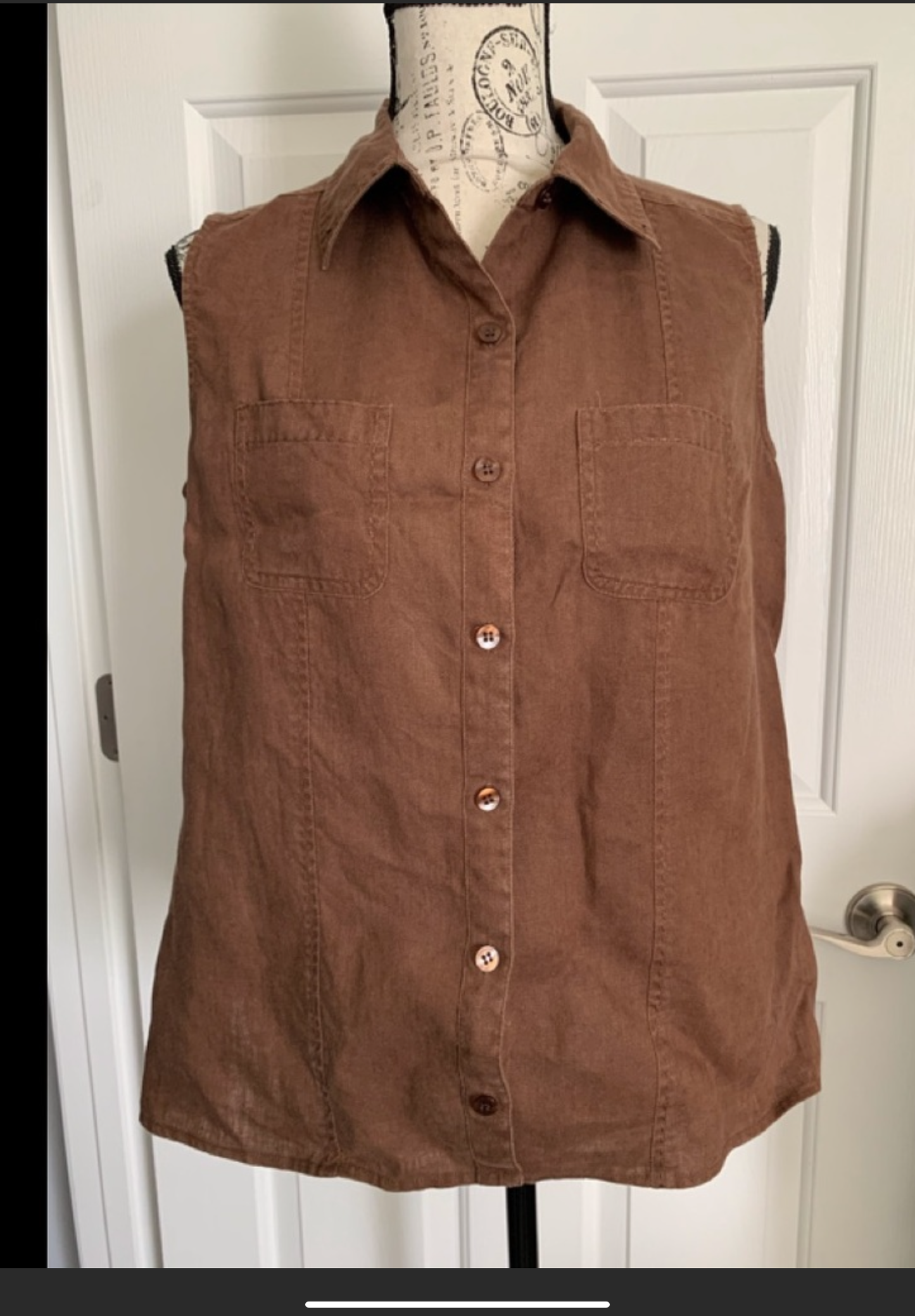 Choices Sleeveless Shirt