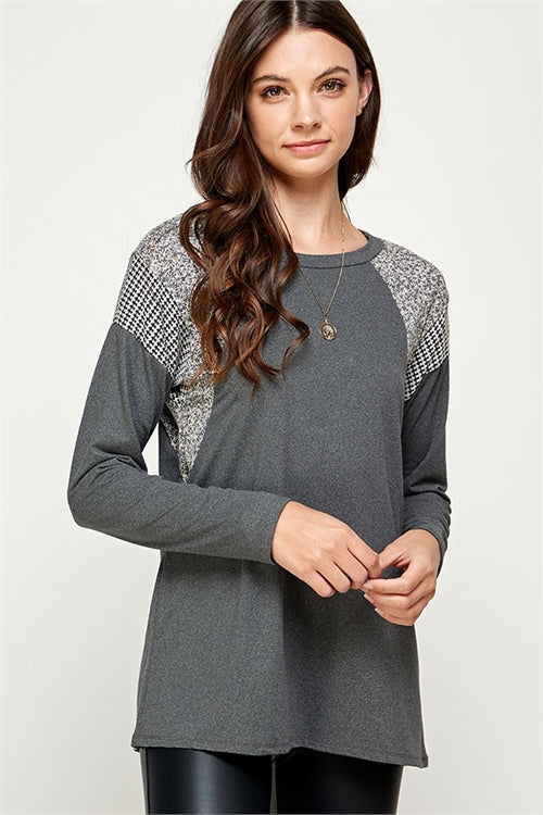 Watermelon Charcoal Tunic