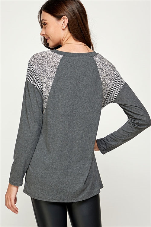 Watermelon Charcoal Tunic
