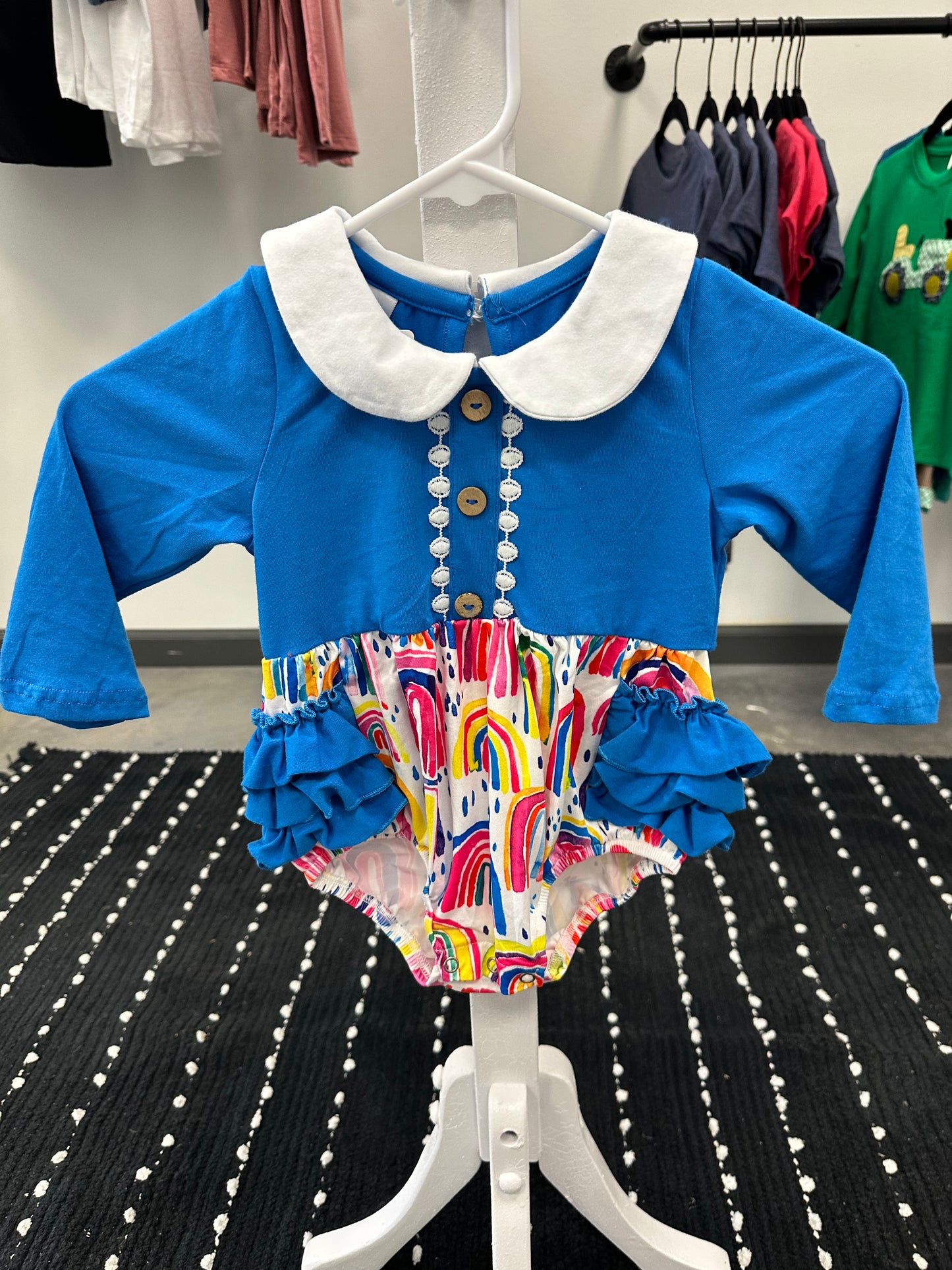 Kids Onesie with Rainbows