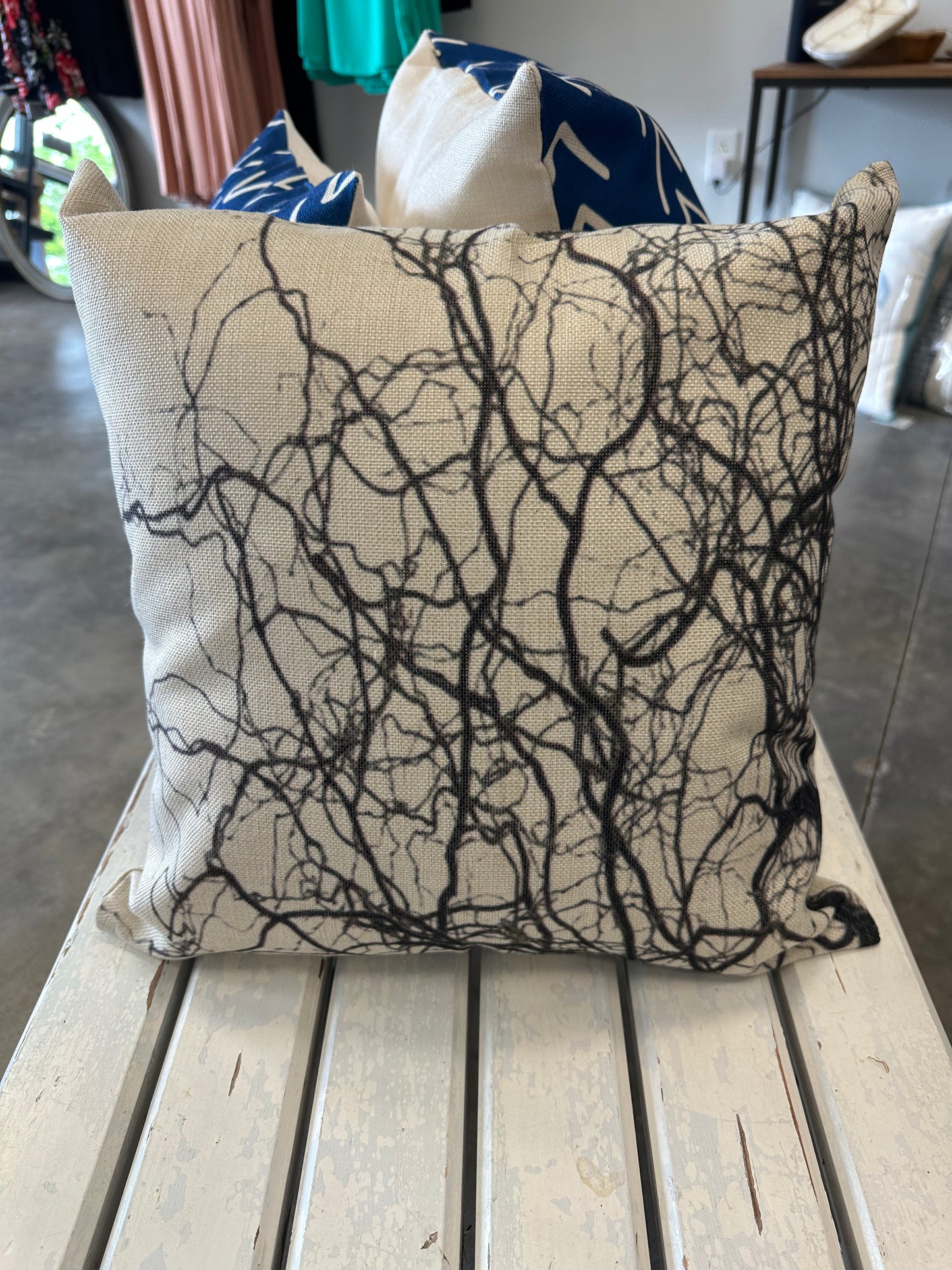 Pillow Cover Tree Design