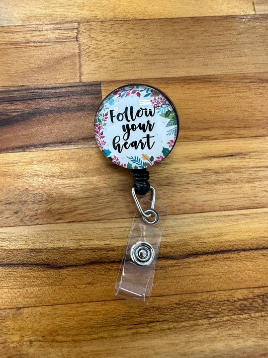 Follow Your Heart extendable ID card holder