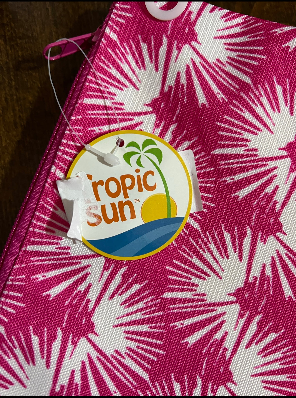 Tropic Sun Pink and White bag