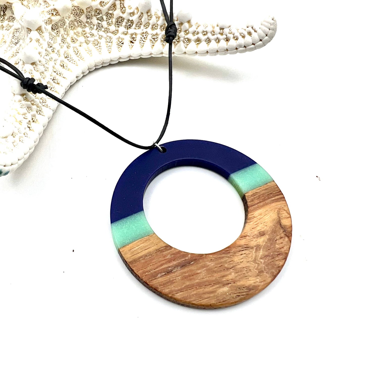 Jackie Gallagher Designs - Hippy Resin Necklace