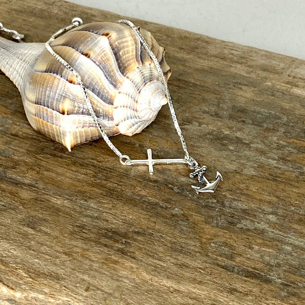 Anchored in Faith bracelet