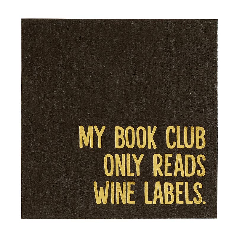 Creative Brands - Cocktail Napkin - Book Club