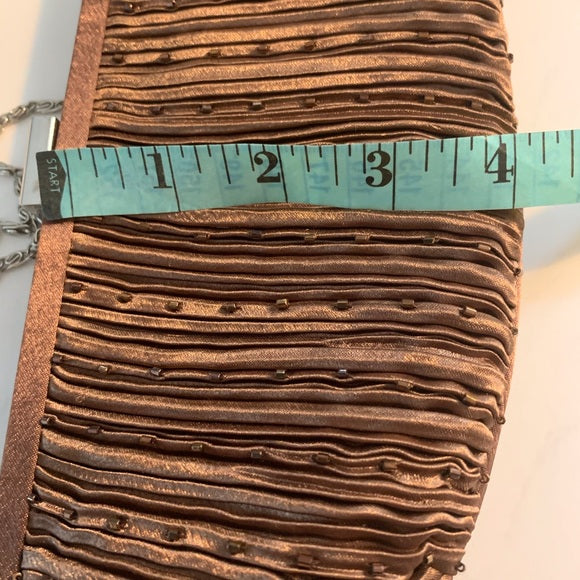 Brown Clutch or dress handbag