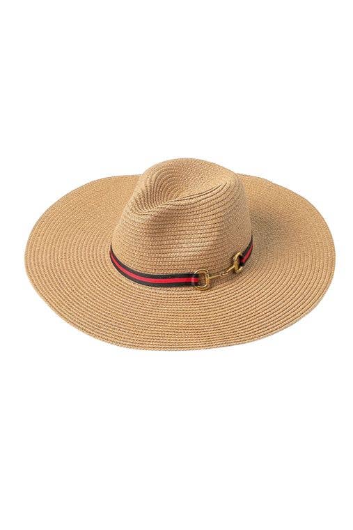 Embellish Your Life - Horse Bit Band Straw Hat