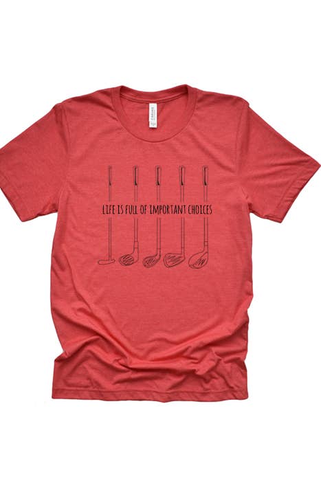 Wildberry Waves - Important Choices Tee