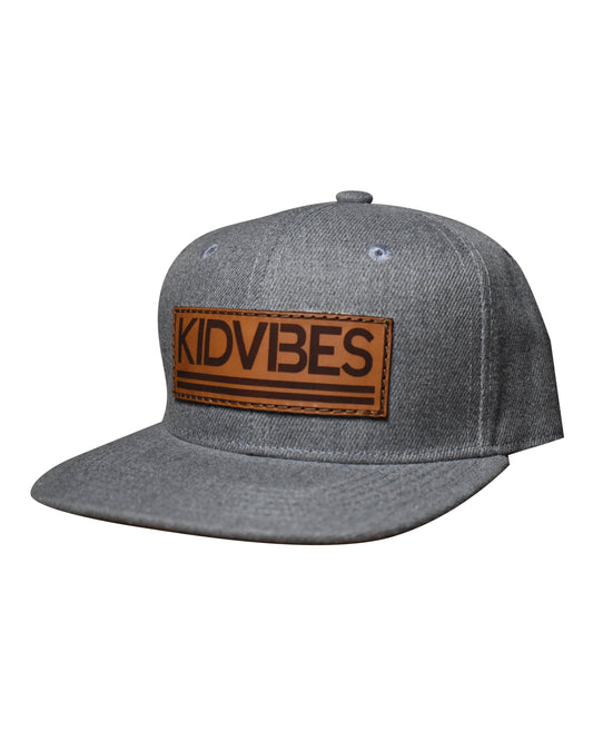 Dadbod Apparel - KIDVIBES KIDS SnapBack (Heather Grey)