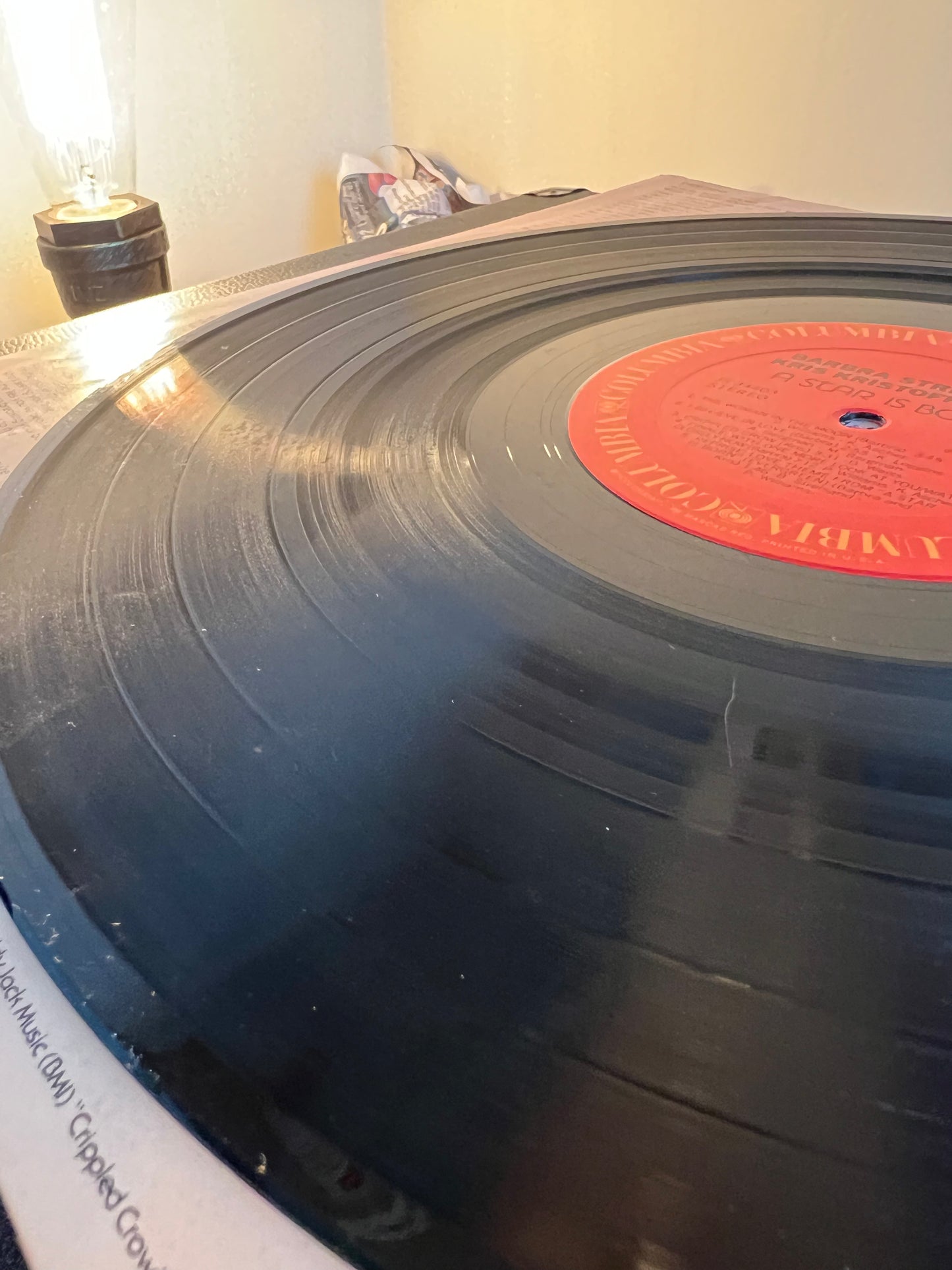 Streisand/ Kristofferson A Star is Born 1976 Columbia JS 34403 Vinyl LP