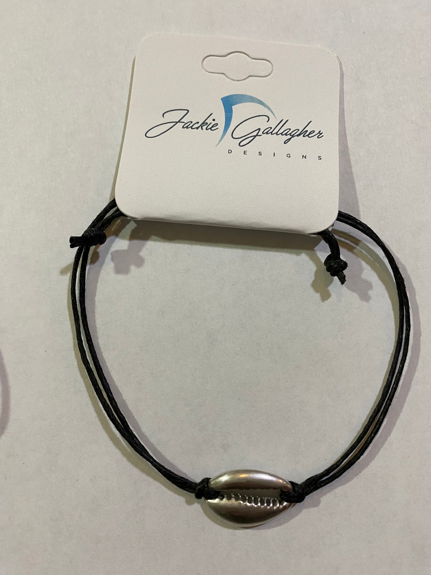 Jackie Gallagher Designs - Waxed Cord Beach Charm Bracelets