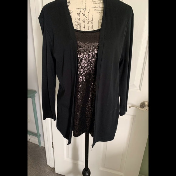 Rafaella sequined top