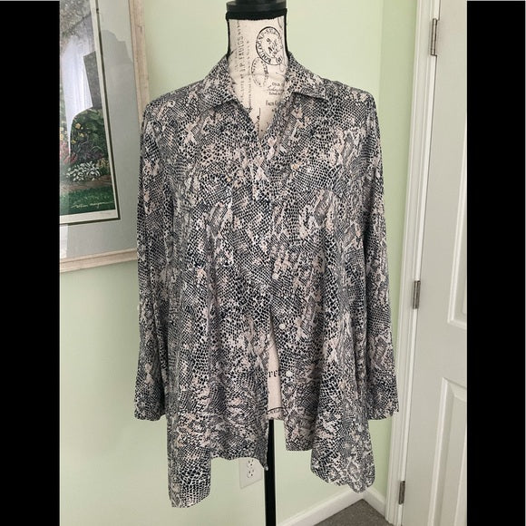 Jones New York button down tunic