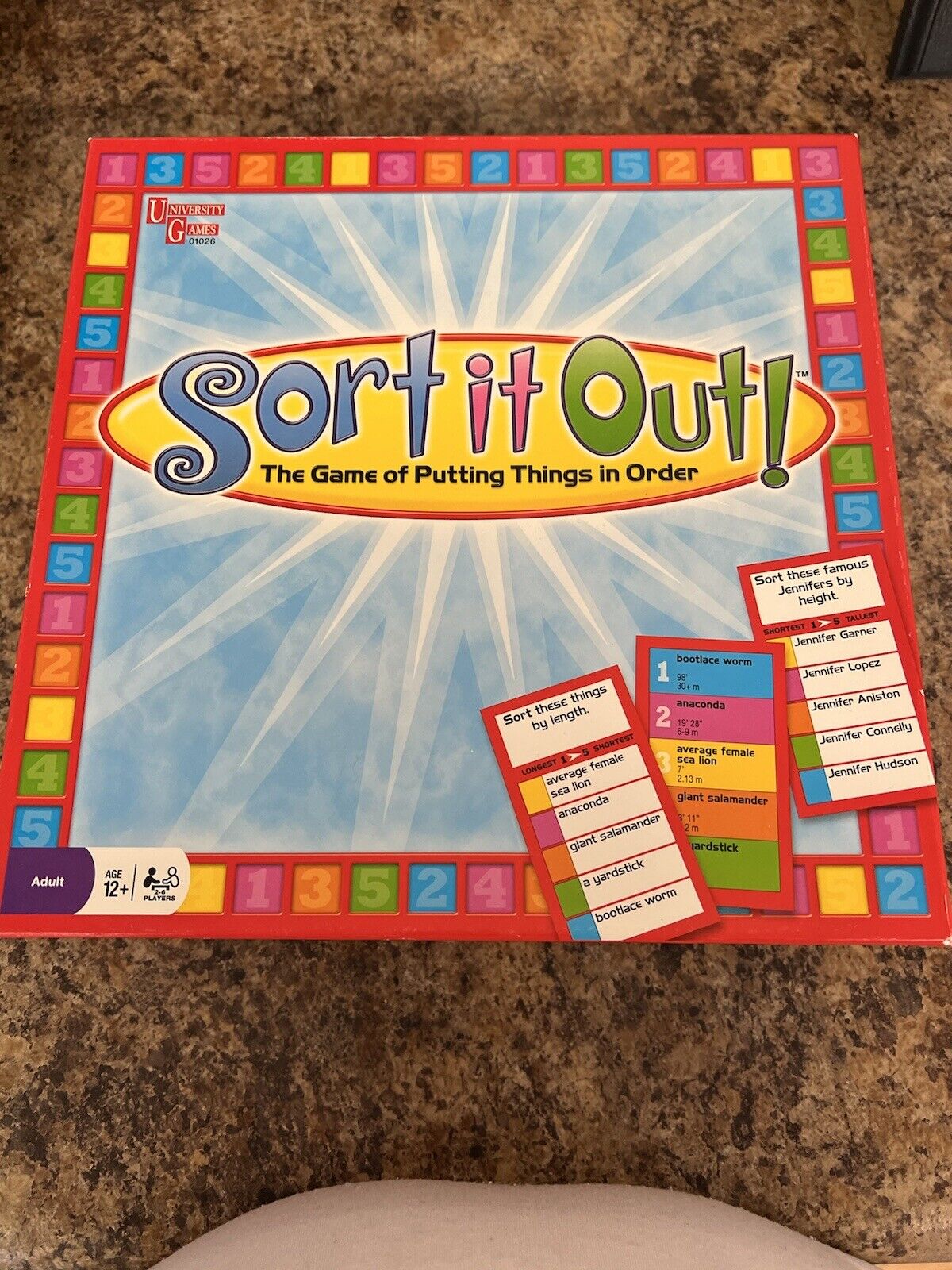 Sort It Out! Game The Game Of Putting Things In Order