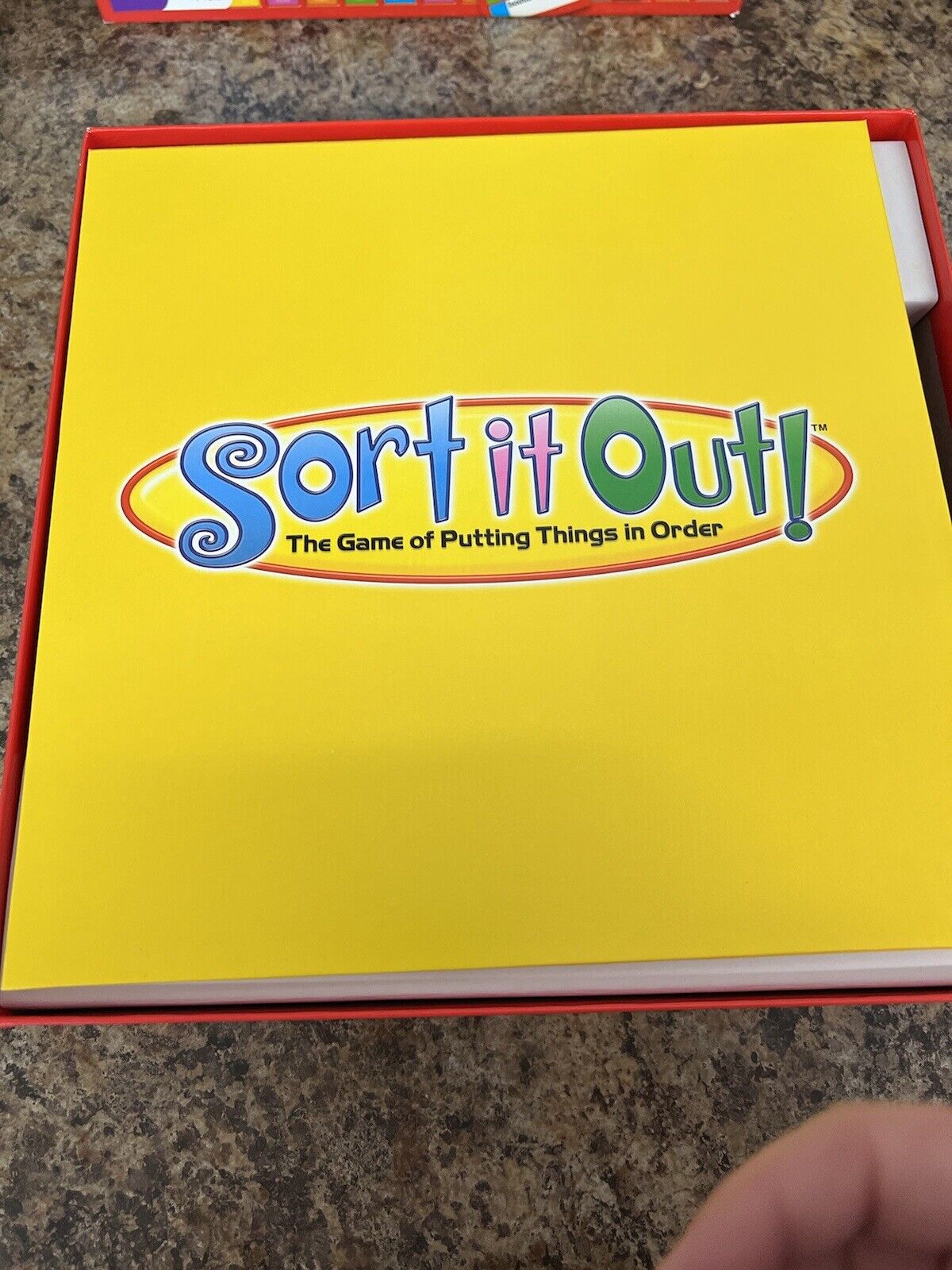 Sort It Out! Game The Game Of Putting Things In Order