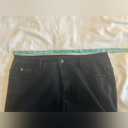 Curve Appeal Women's Black Denim Jean Shorts