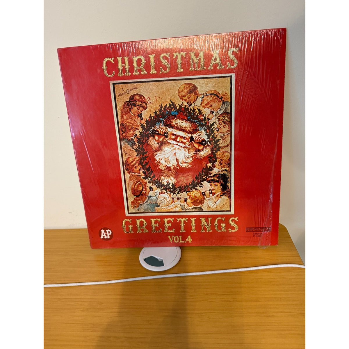 A&P Christmas Greetings Vol. 4 Vinyl LP - AS 11987 Columbia 1973 - VG+ / VG+