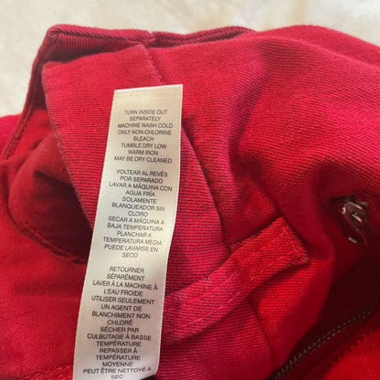 Chico's Red Ankle Pants