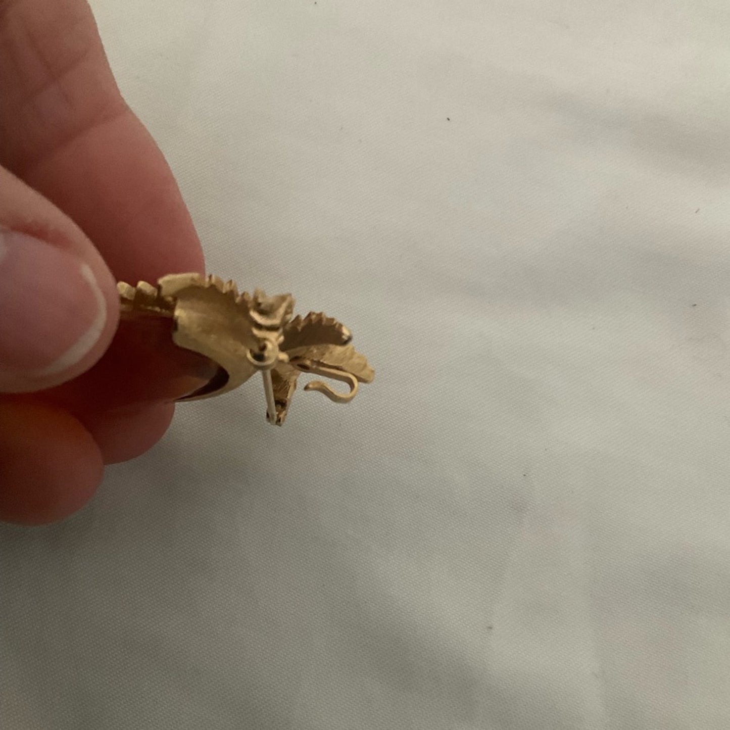 Sarah Coventry Gold and Amber Brooch/Pendant