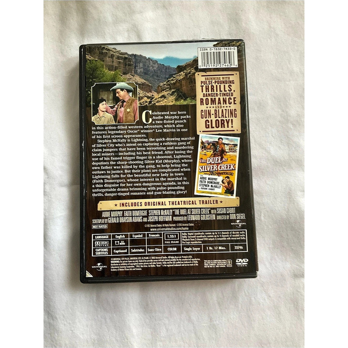 The Duel at Silver Creek DVD Western Movie