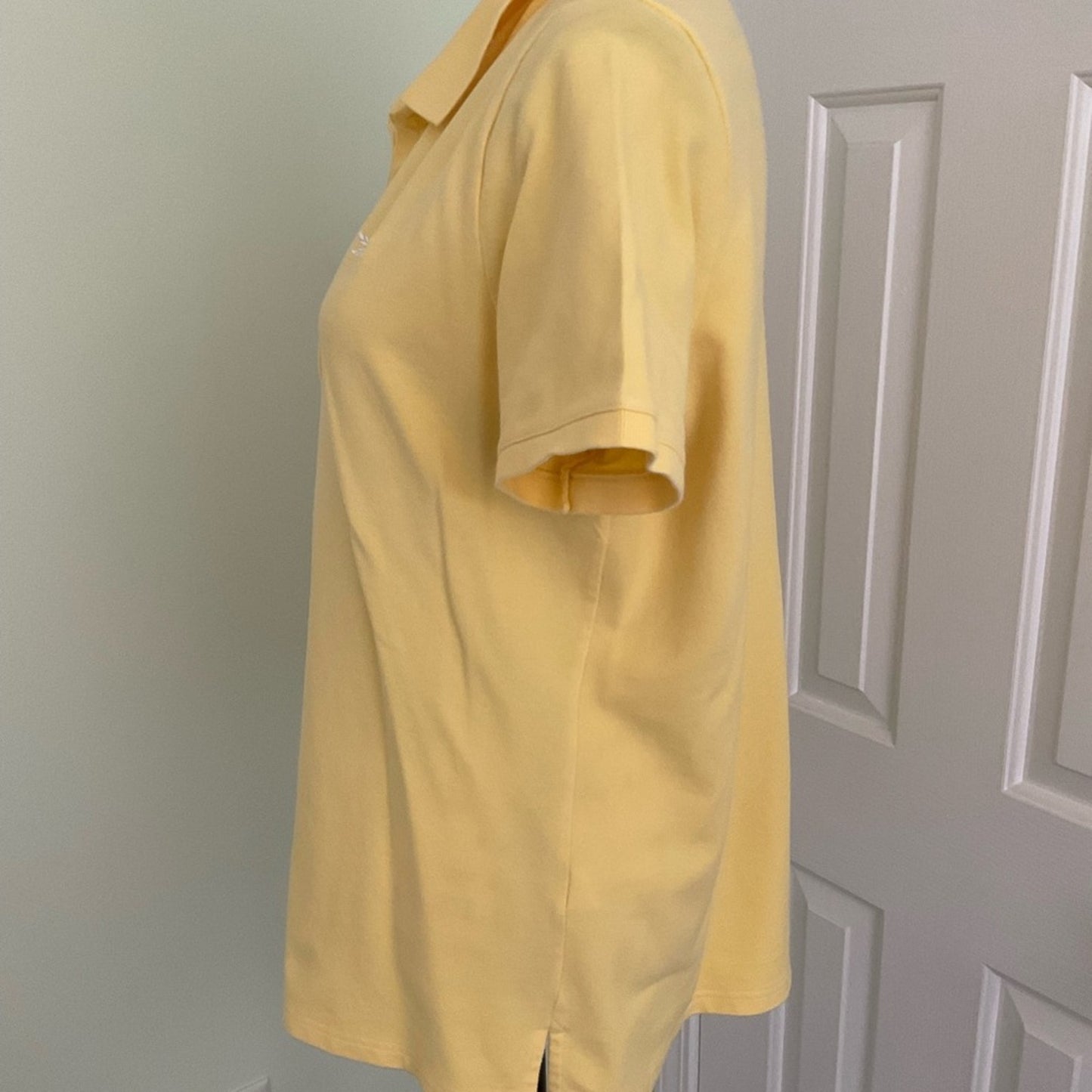 Talbots Yellow Polo Style Shirt