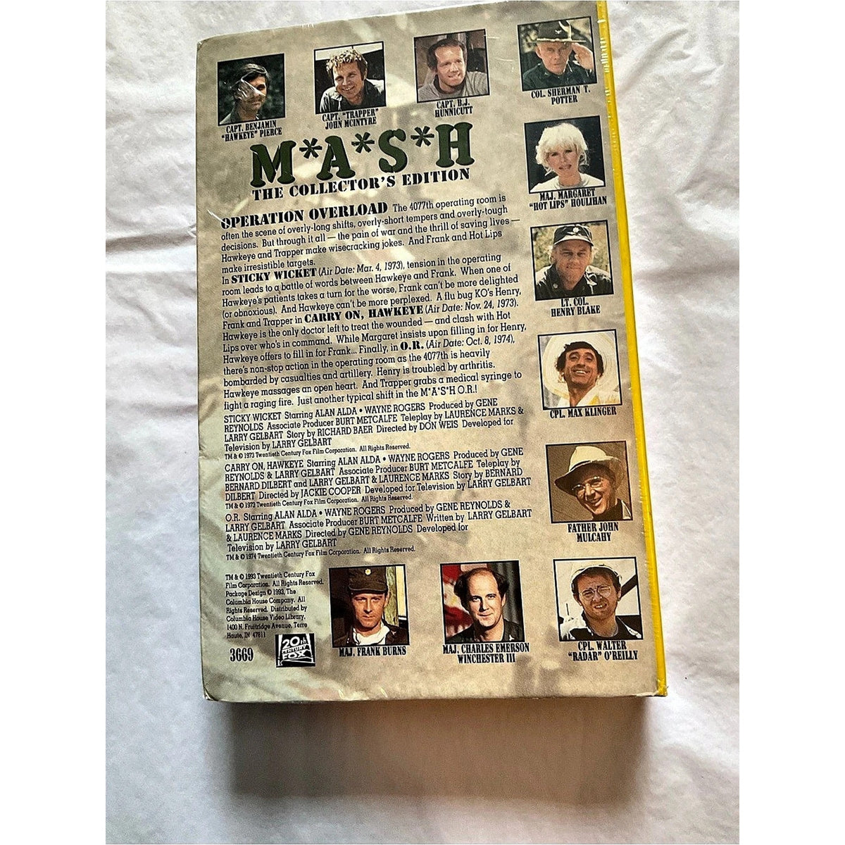 M*A*S*H: 1993 The Collector's Edition VHS Tape
