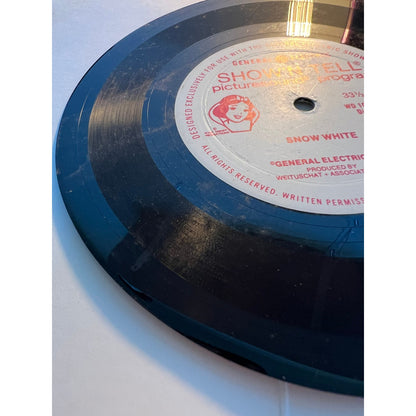 Show'N Tell Picturesound Program Snow White WD 105 Vinyl LP Record