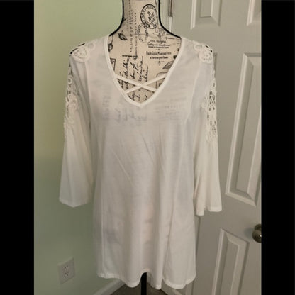 New Directions White tunic