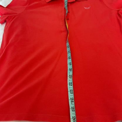 Talbots Red Polo Style Shirt