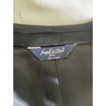 Joseph & Feiss Trio Mens Blazer 48S Black 100% Wool