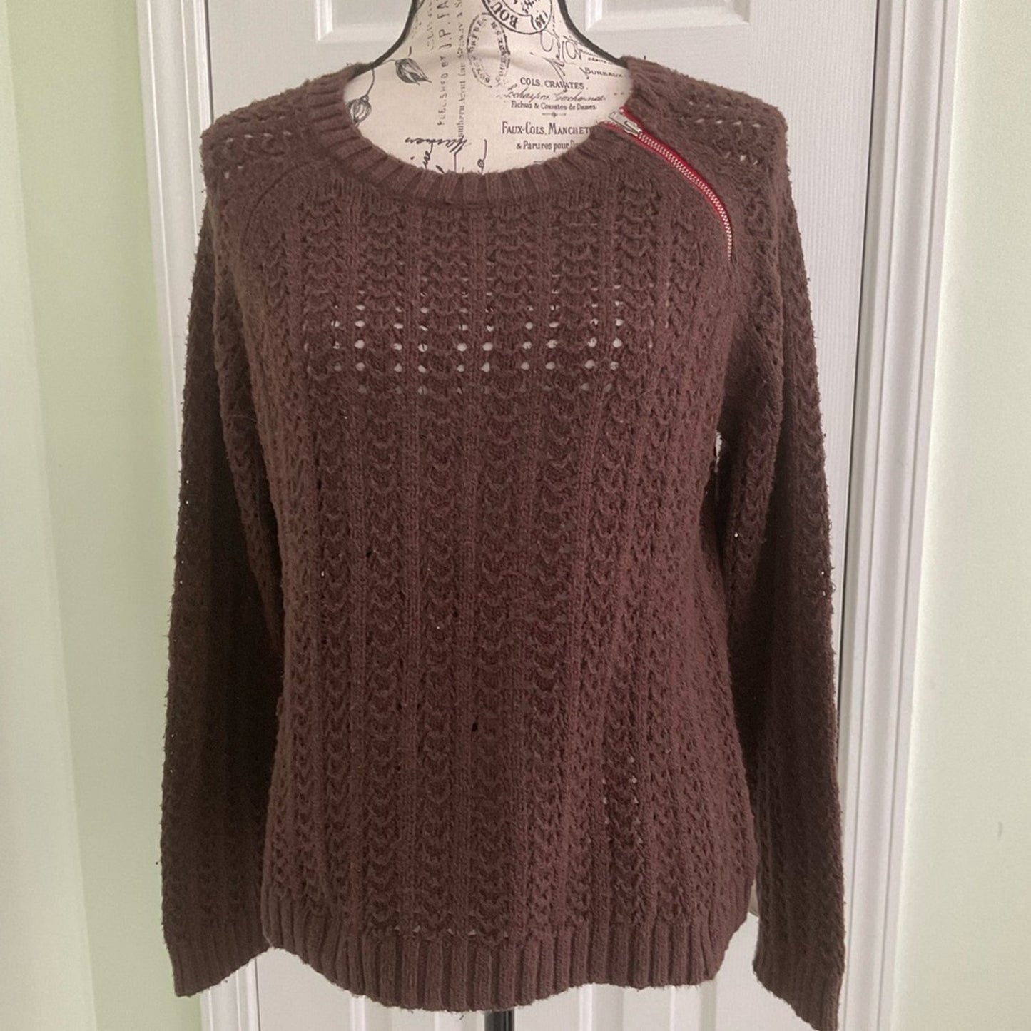 American Eagle Outfitters Chocolate Brown Sweater