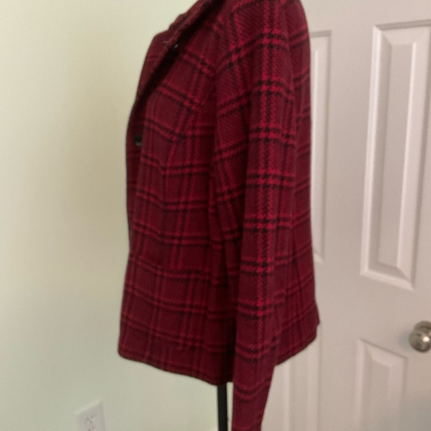 Talbots Red and Black Jacket - Women's