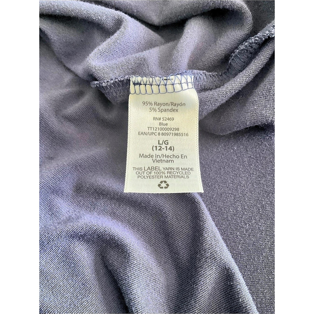 Time and Tru women’s Blue Midi Dress