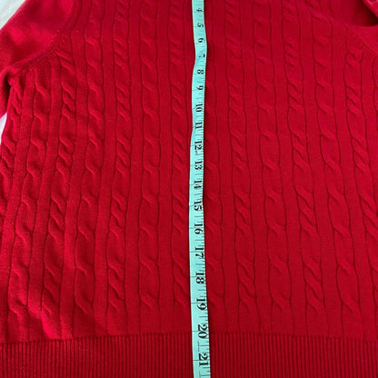 Talbots Red Crew Neck sweater